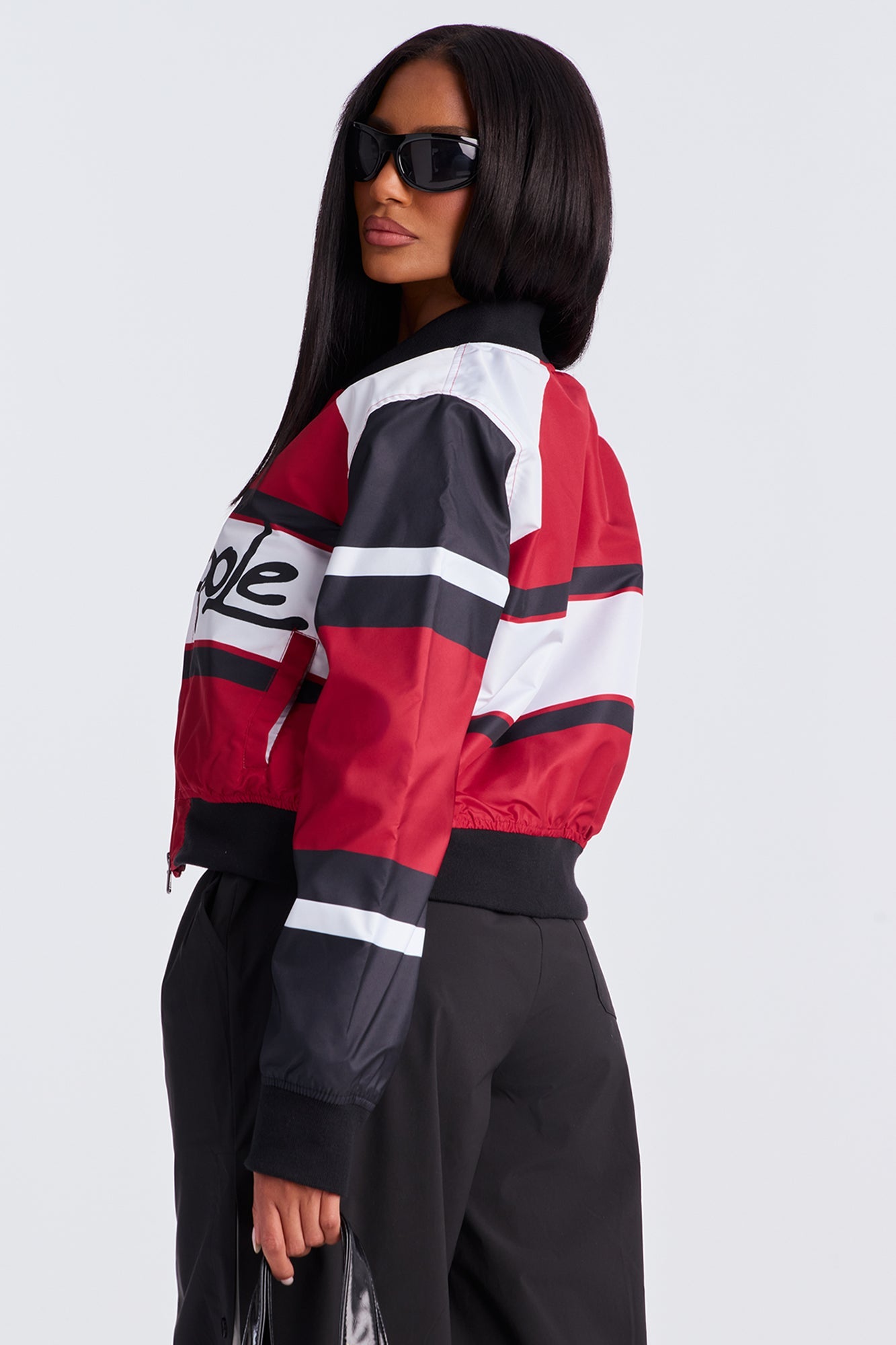 Southpole Originals Bomber Jacket - Red/combo