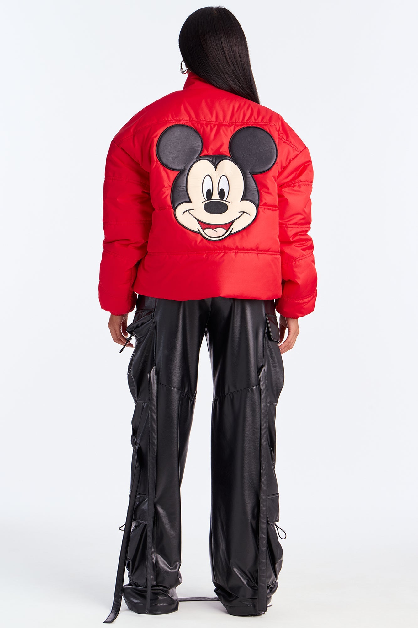 Mickey Magic Puffer Jacket - Red