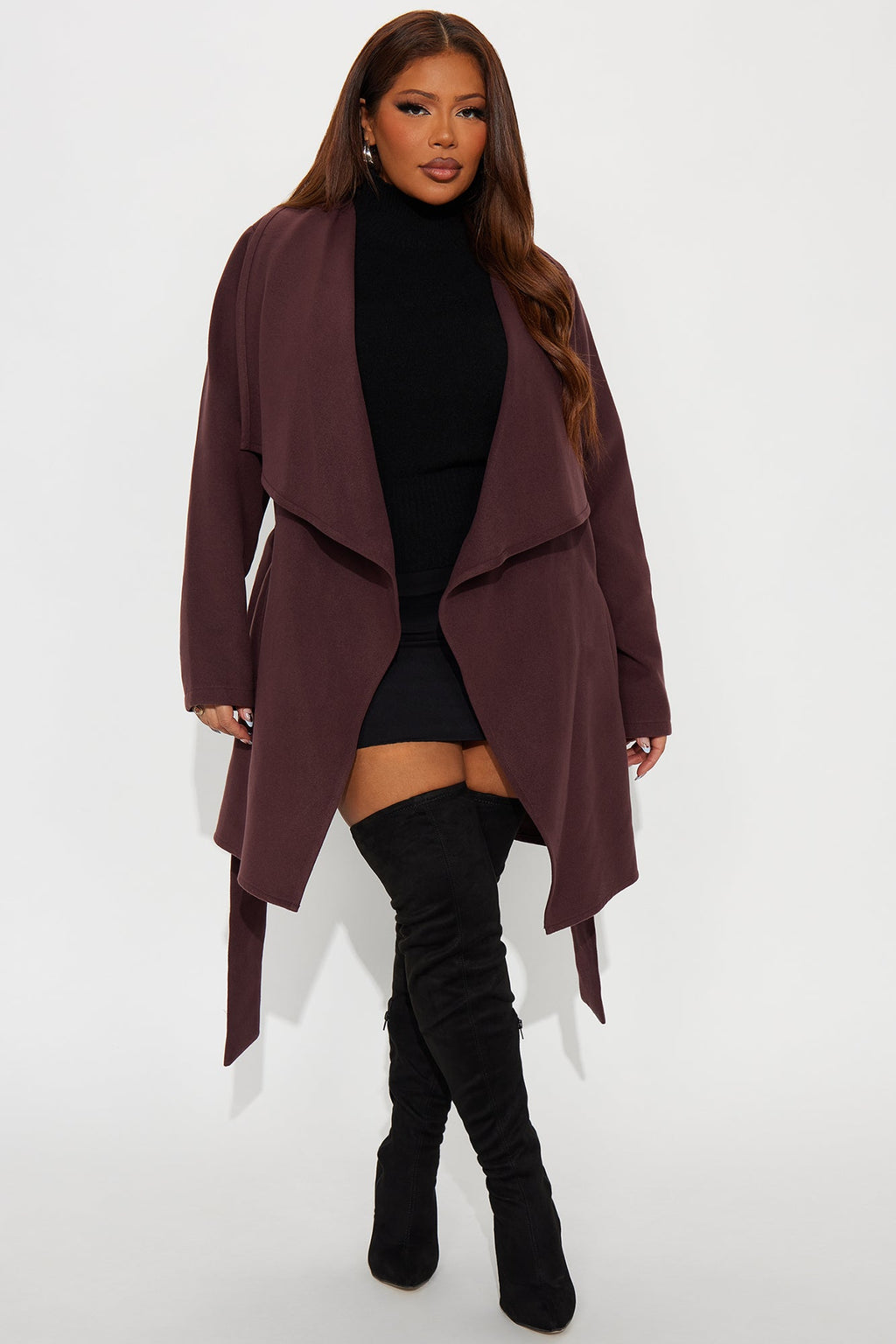 Manhattan Coat - Chocolate