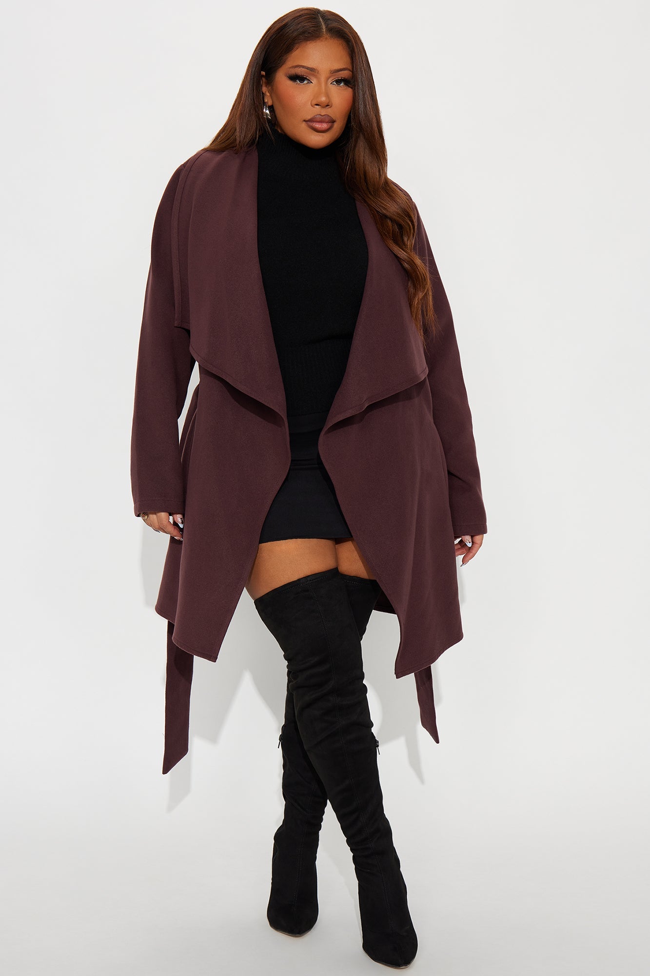 Manhattan Coat - Chocolate