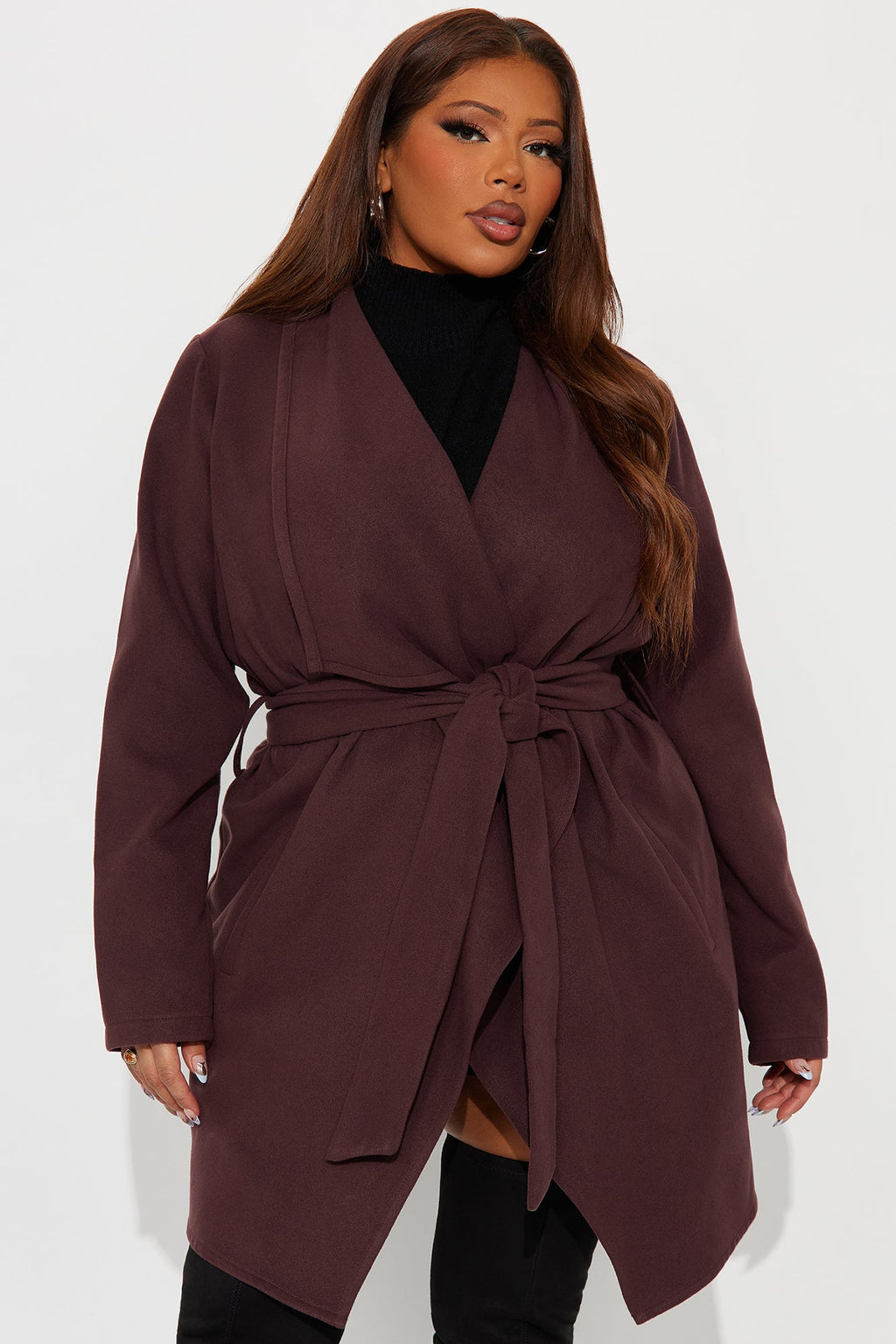 Manhattan Coat - Chocolate