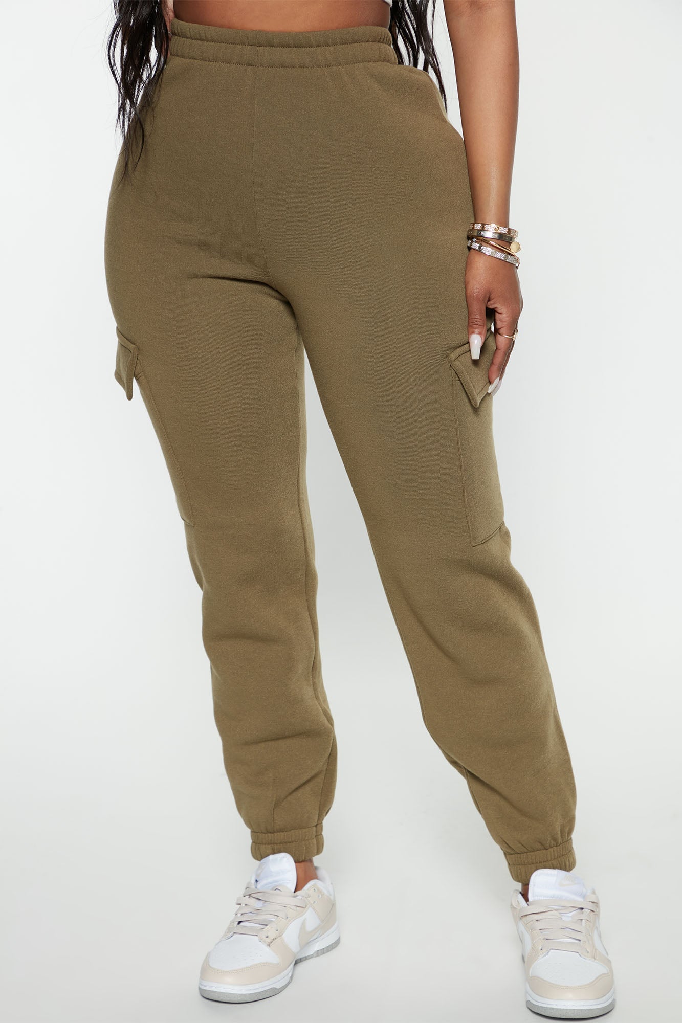 Let's Relax Jogger Sweatpants - Olive