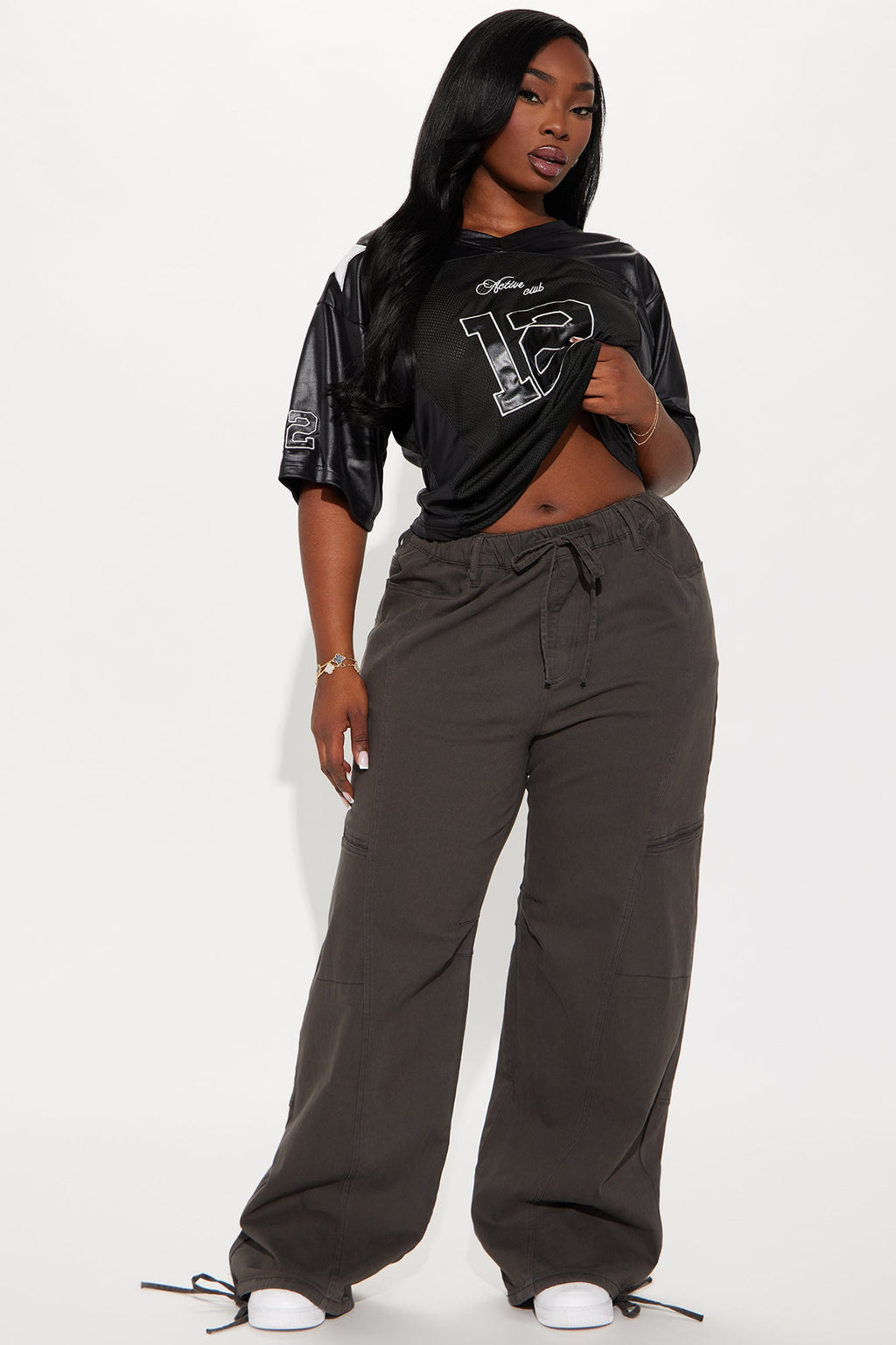 My Everyday Wide Leg Jogger - Black