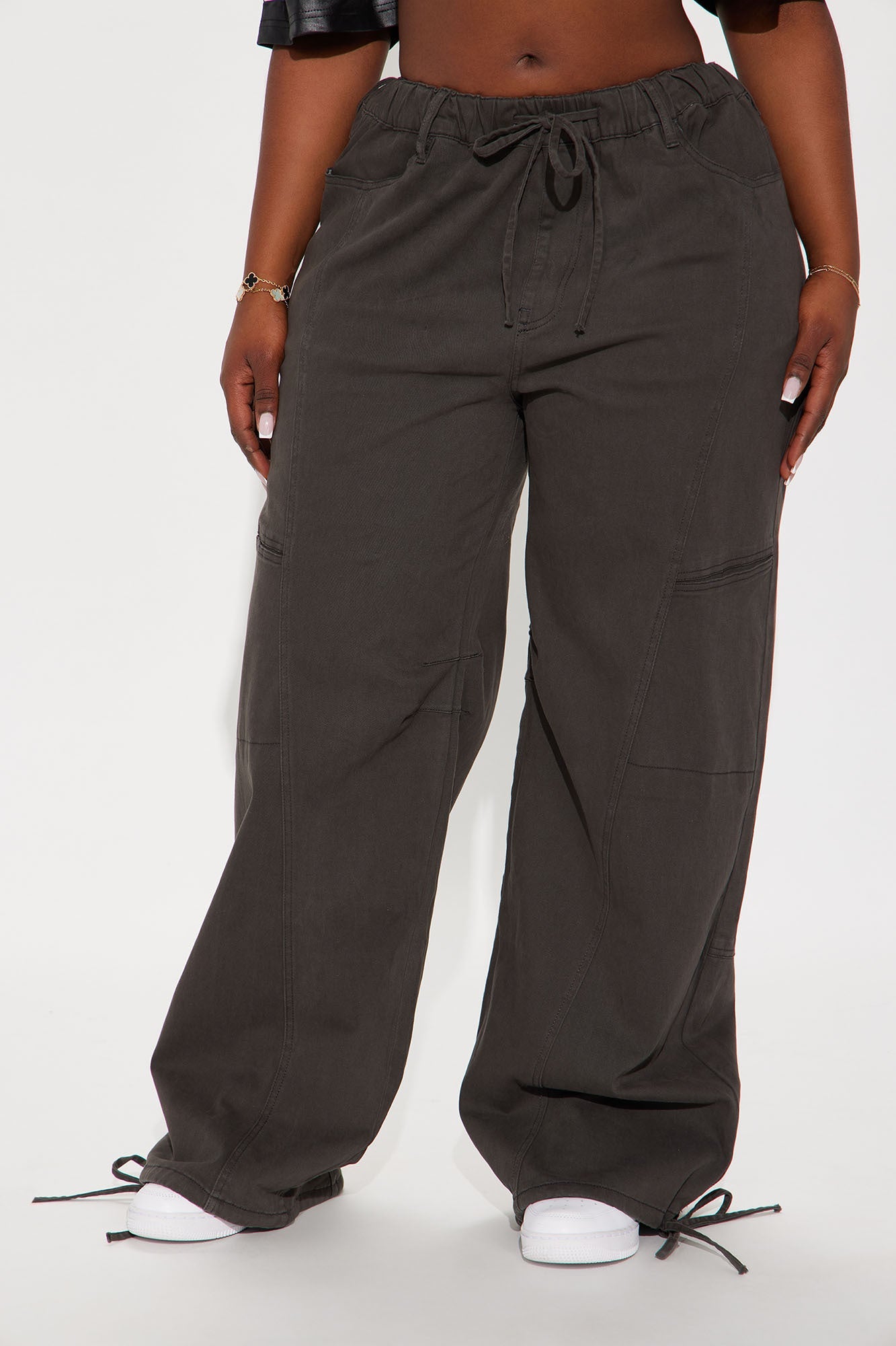 My Everyday Wide Leg Jogger - Black