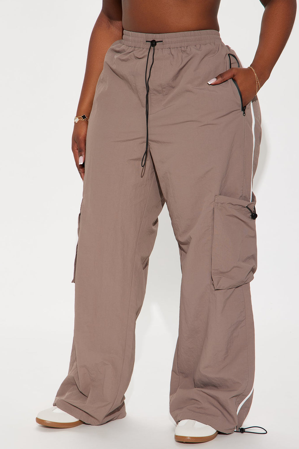 Go Faster Windbreaker Track Pant - Charcoal/combo