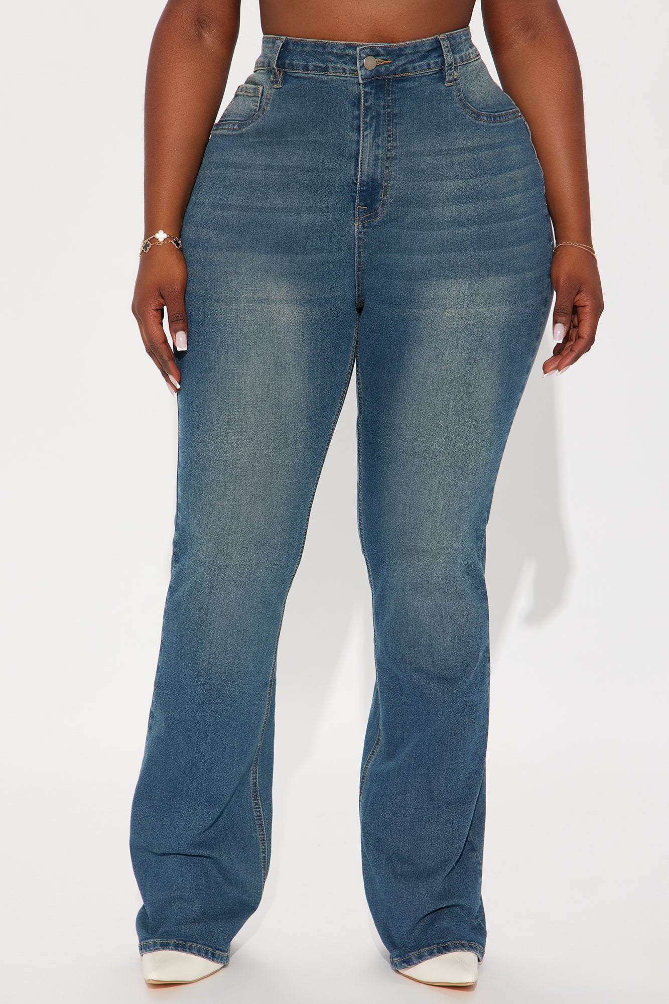 Tucson Booty Lifting Stretch Bootcut Jeans - Dark Wash