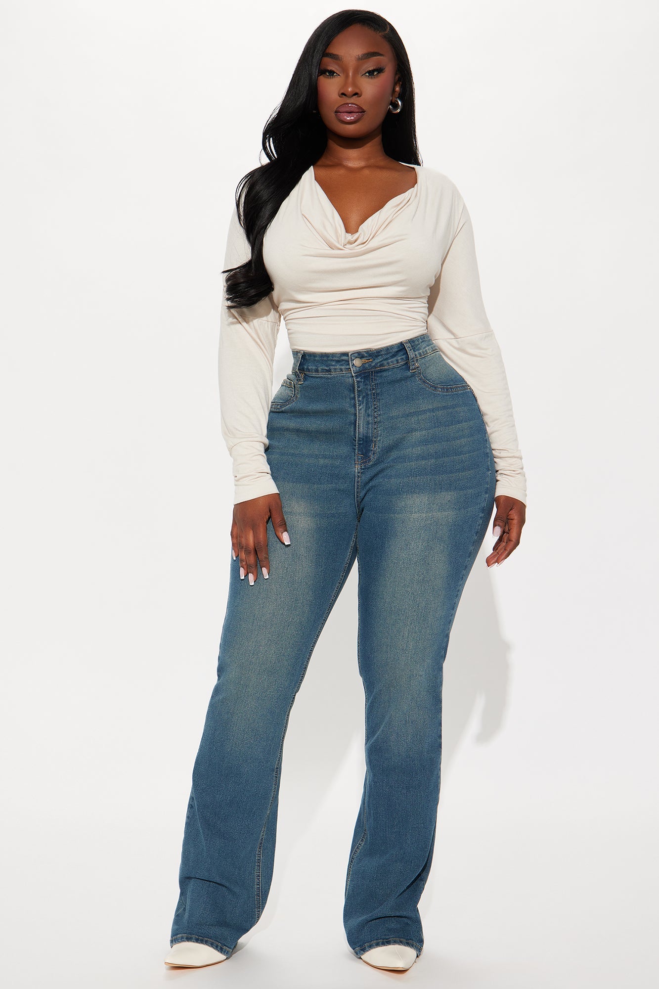 Tucson Booty Lifting Stretch Bootcut Jeans - Dark Wash