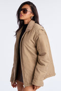 Mariah Bomber Jacket - Olive