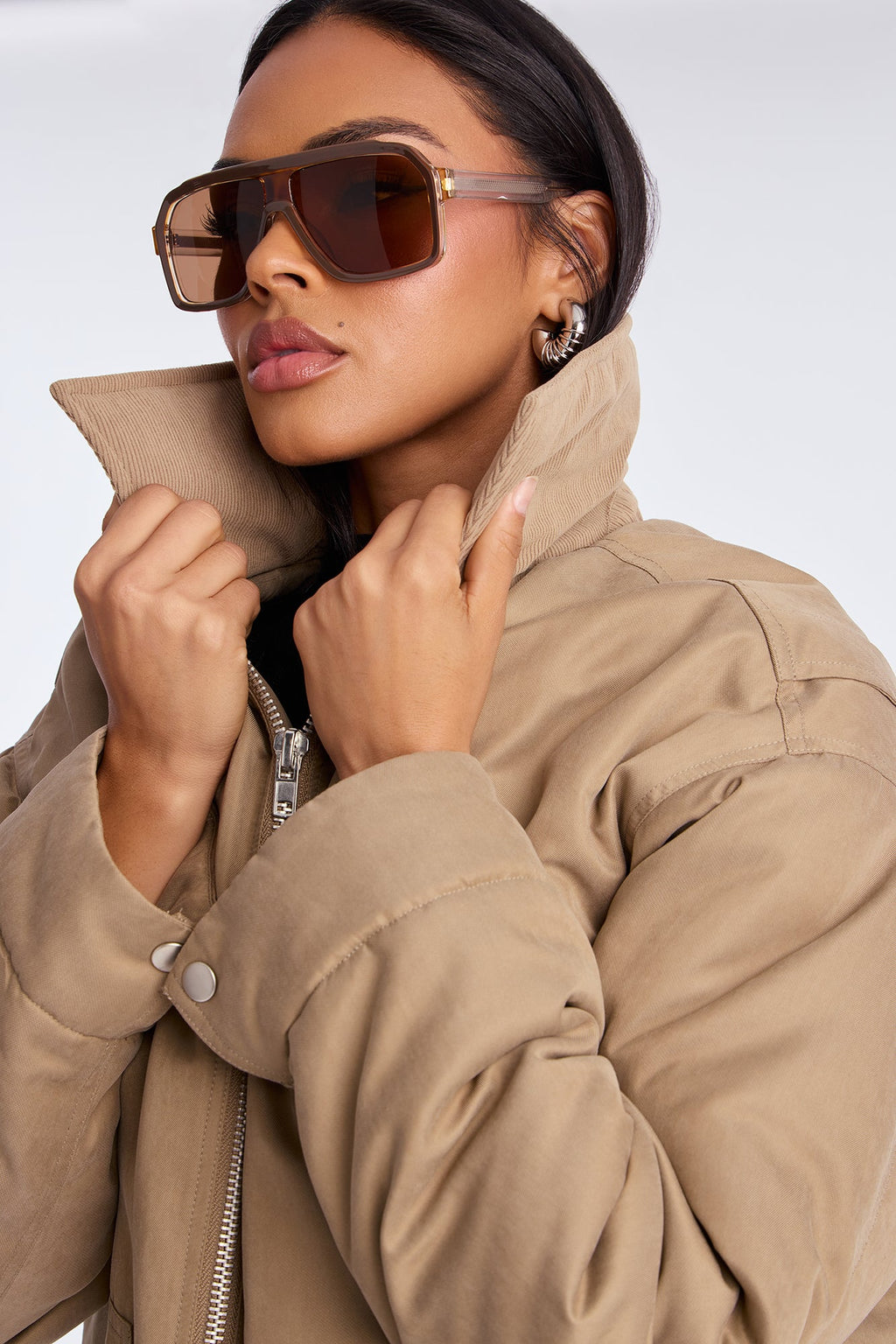 Mariah Bomber Jacket - Olive