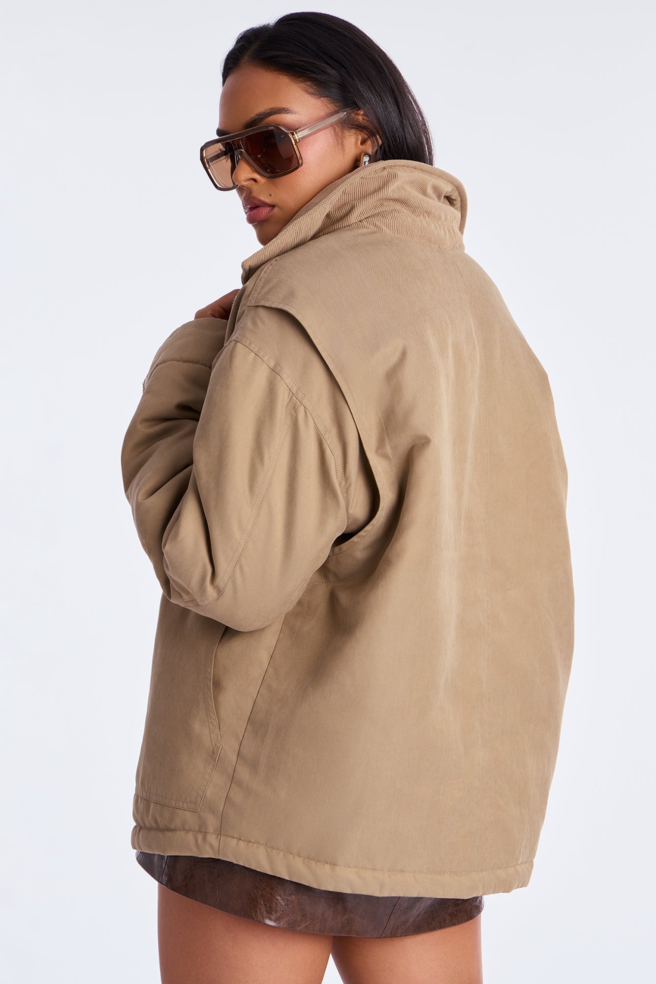 Mariah Bomber Jacket - Olive
