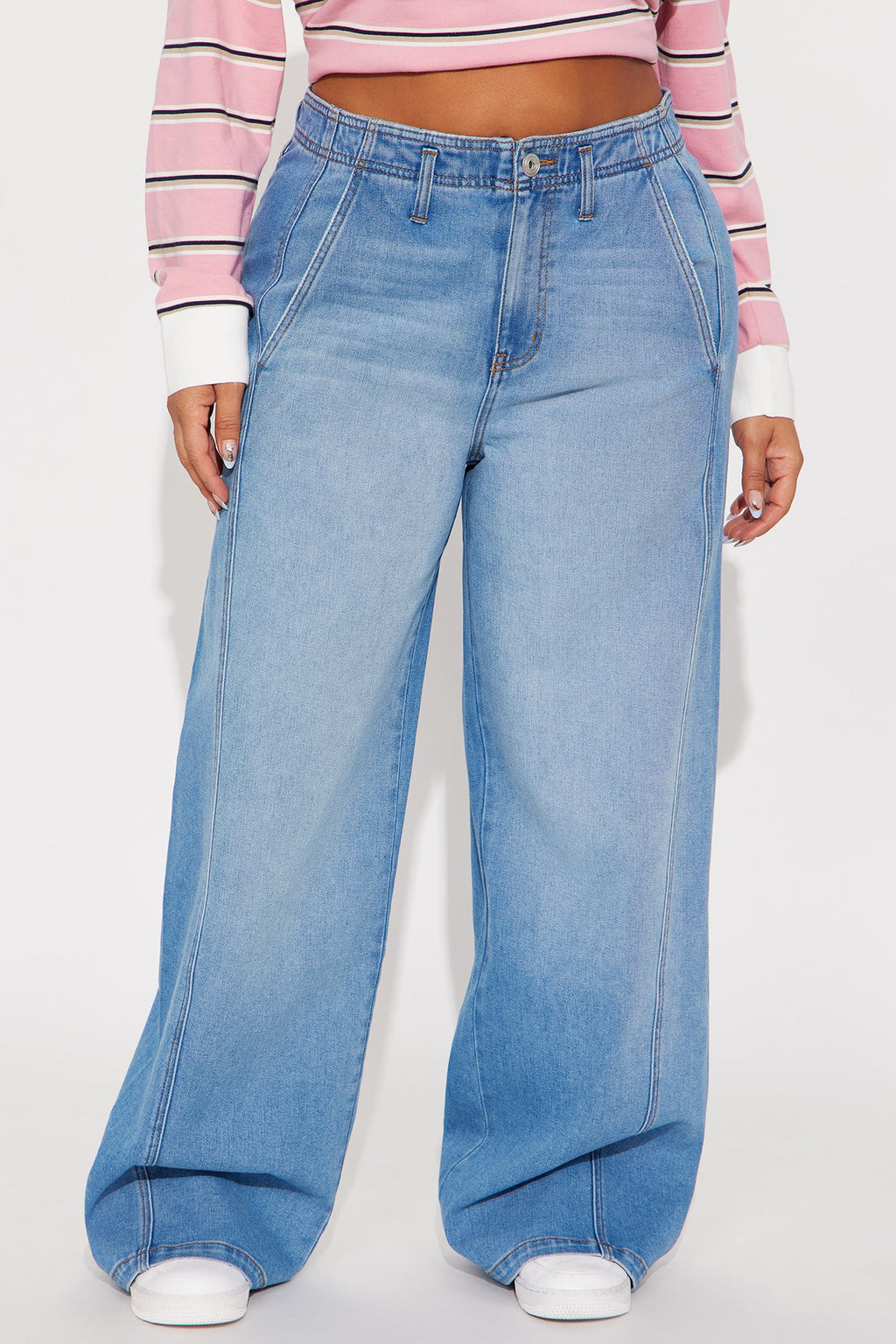 Lena Trouser Jeans - Medium Wash