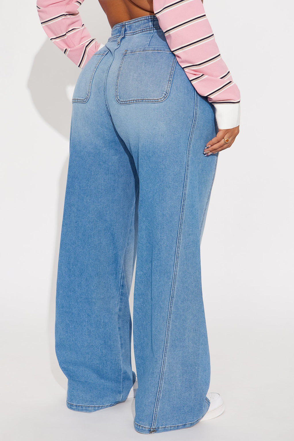 Lena Trouser Jeans - Medium Wash