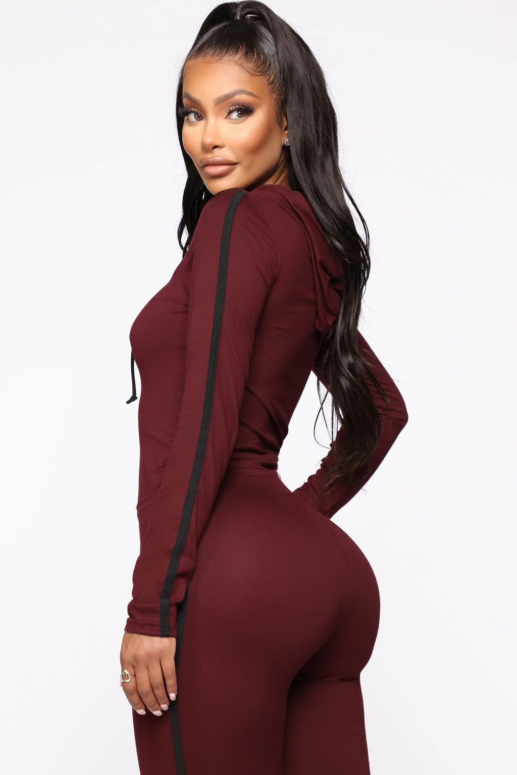 Tennis Courts III Set - Burgundy