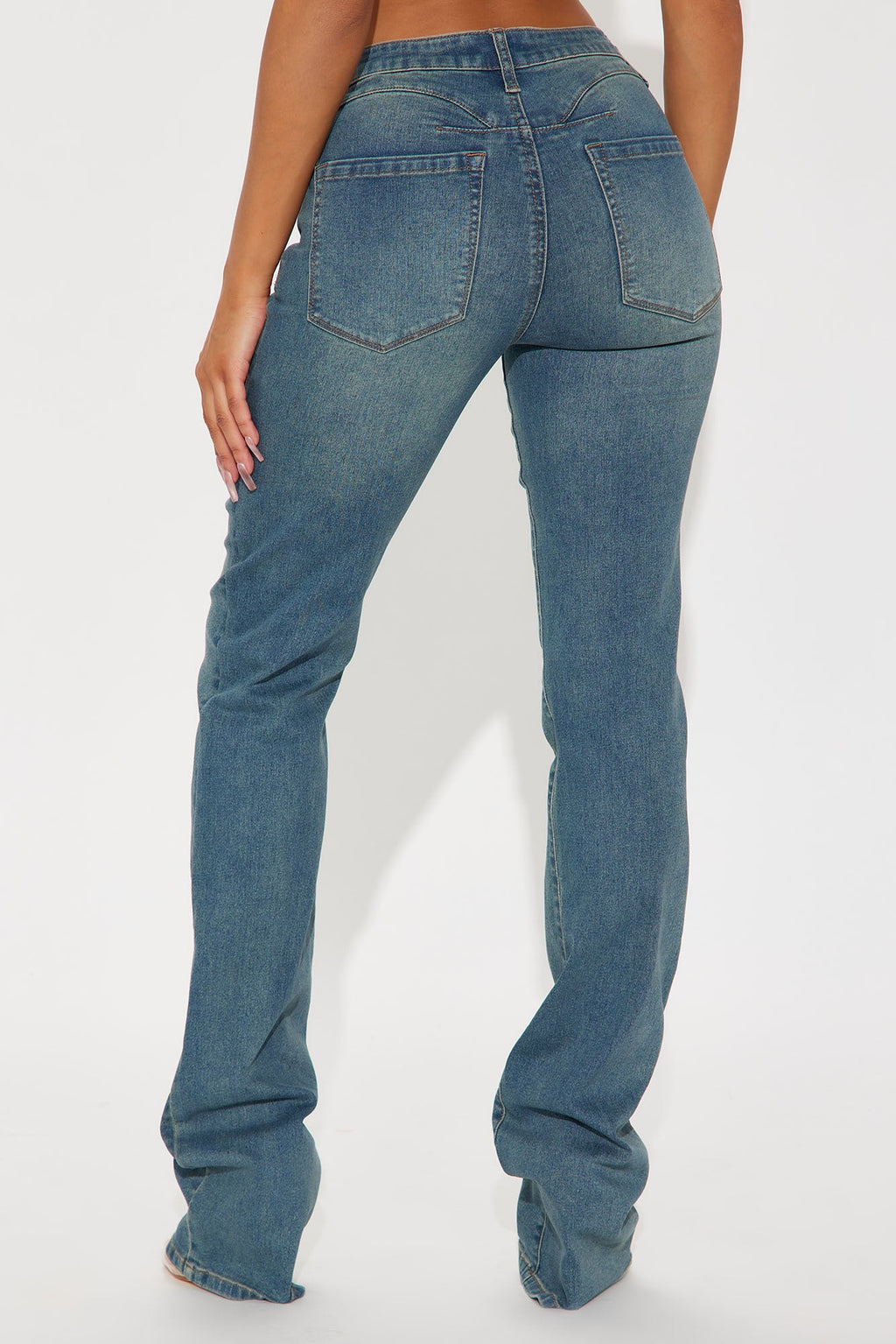 Tall Memphis Stretch Booty Lifter Bootcut Jean - Medium Wash