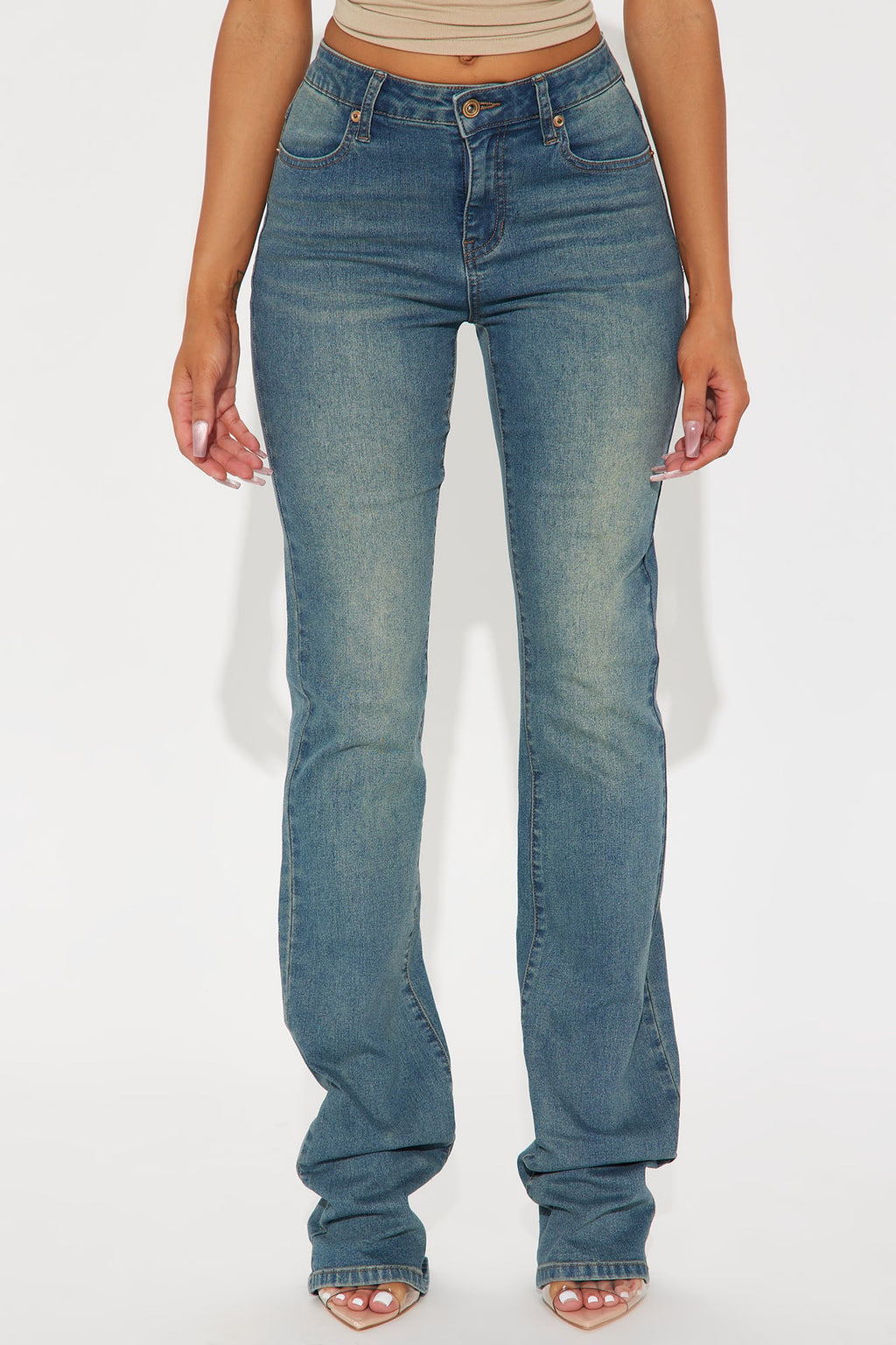 Tall Memphis Stretch Booty Lifter Bootcut Jean - Medium Wash