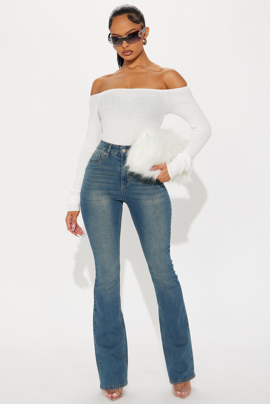 Tall Tucson Booty Lifting Stretch Bootcut Jeans - Dark Wash