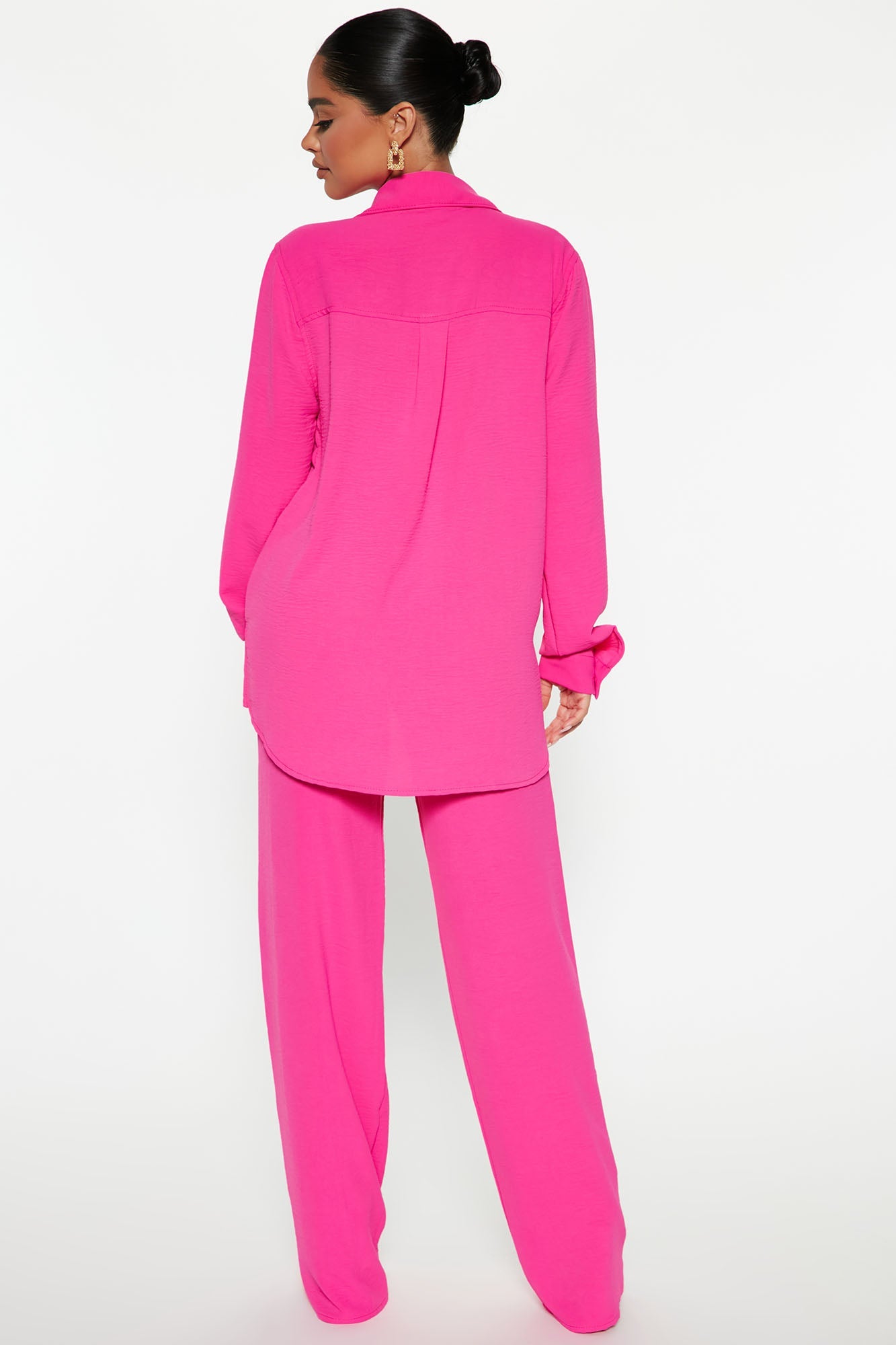 Makenzie Pant Set - Hot Pink