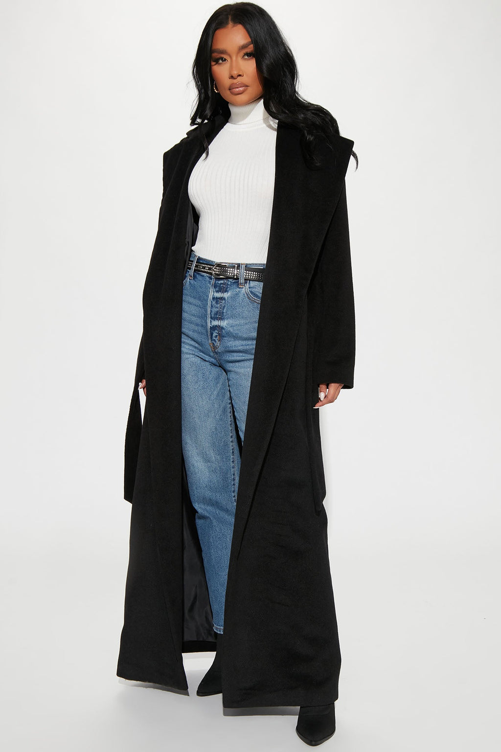 Soho Chic Coat - Black