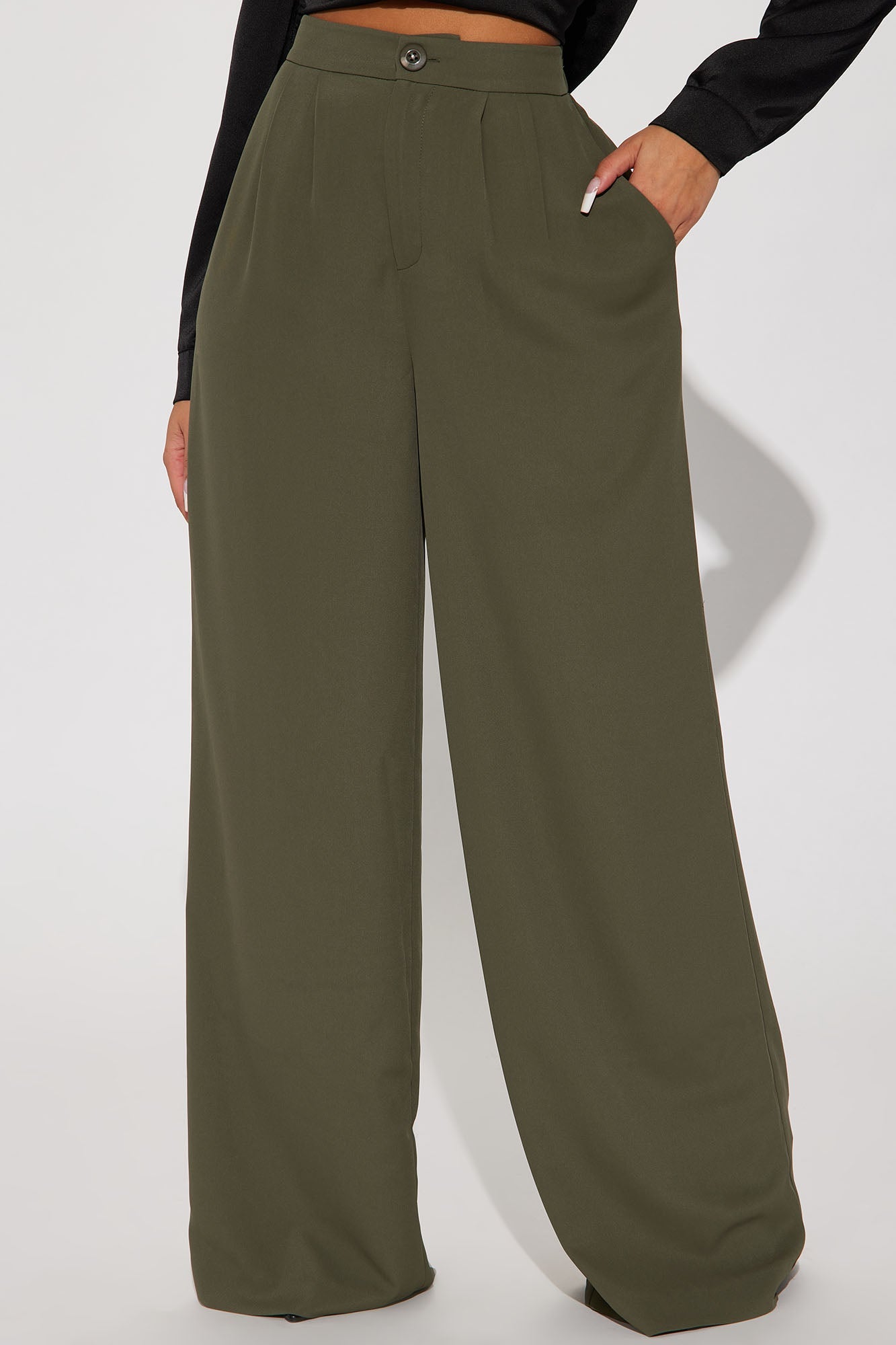 Nadia Trouser Pant - Olive