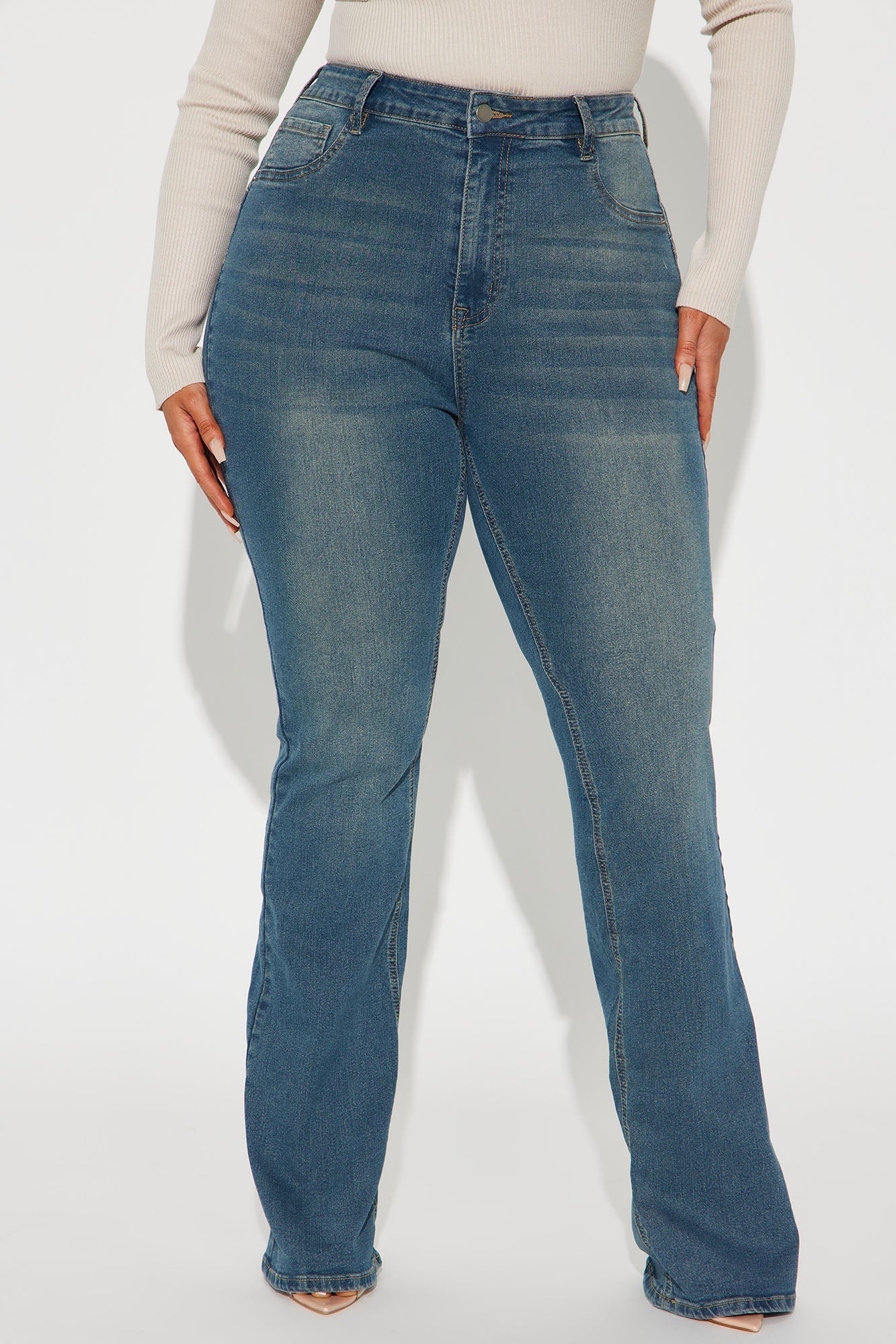 Tall Tucson Booty Lifting Stretch Bootcut Jeans - Dark Wash