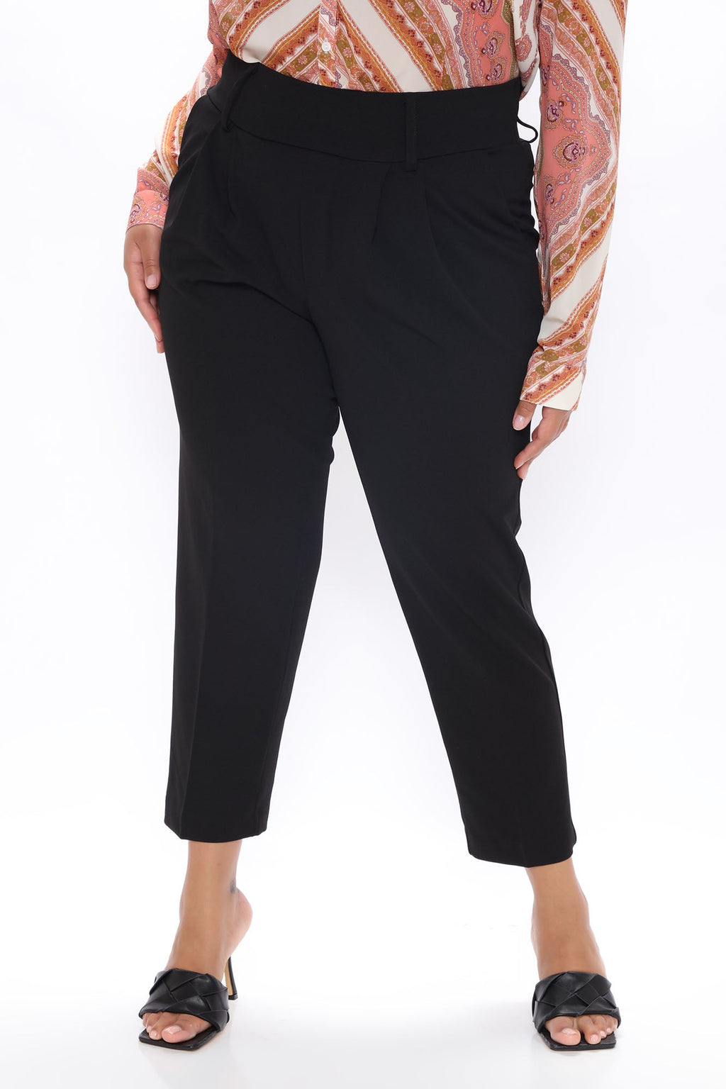 Stay A While Trouser - Black