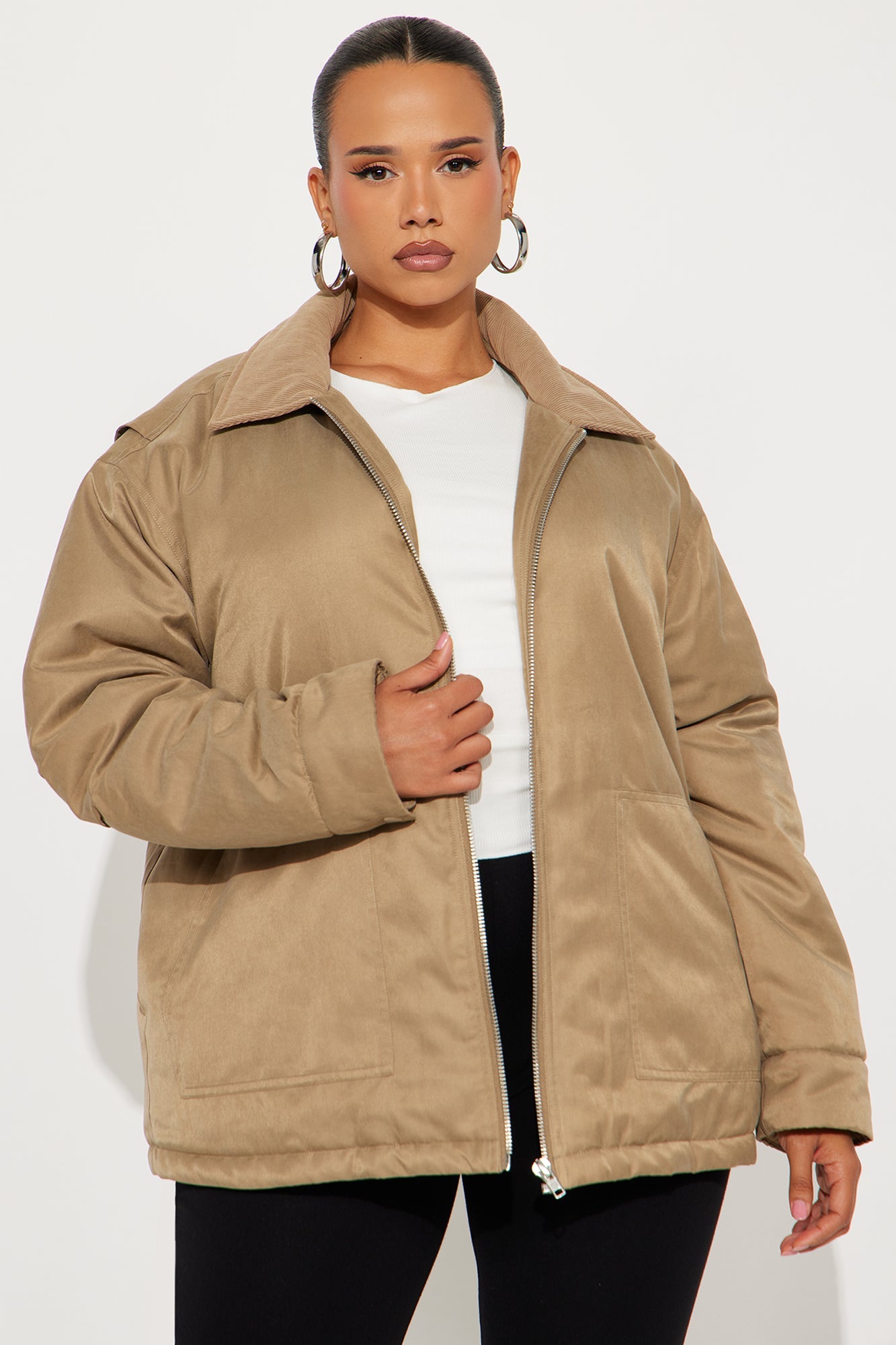 Mariah Bomber Jacket - Olive