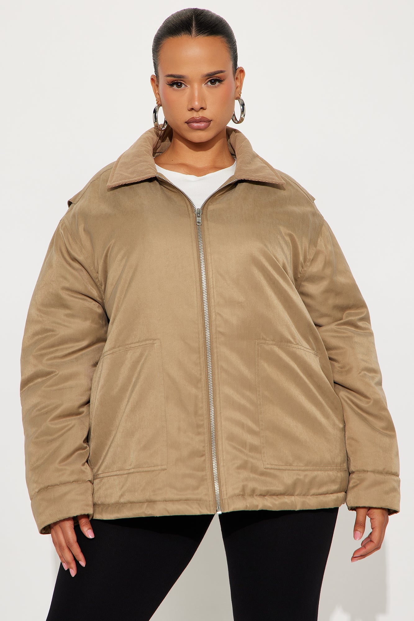 Mariah Bomber Jacket - Olive