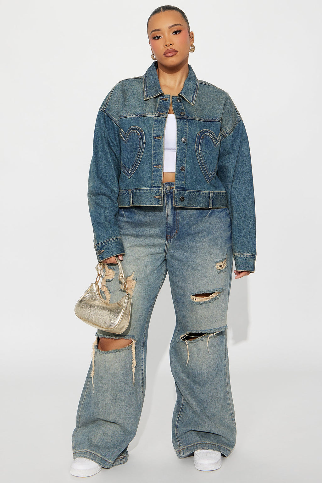 Match Made In Heaven Denim Jacket - Dark Wash