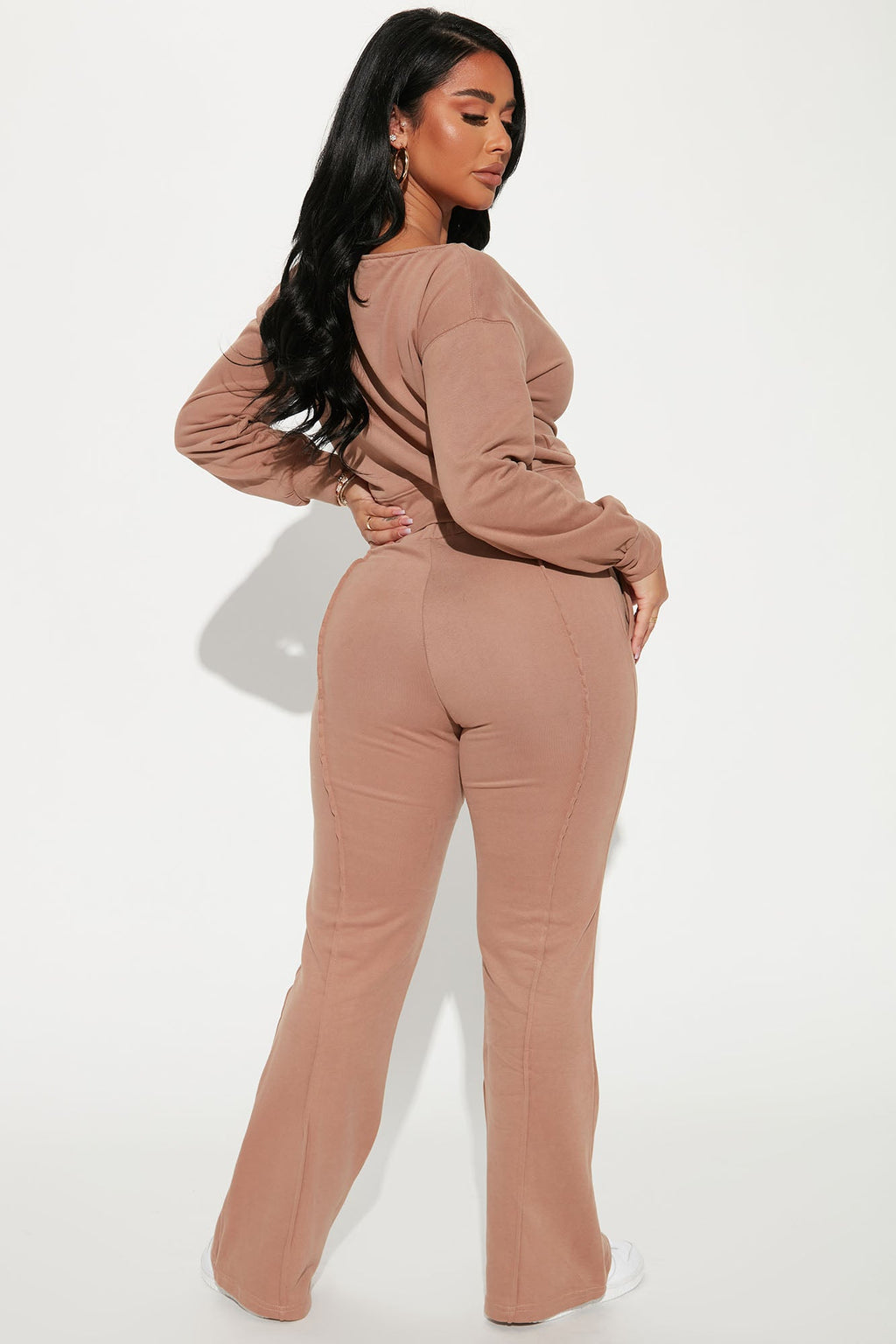 Easy Going Pant Set - Taupe