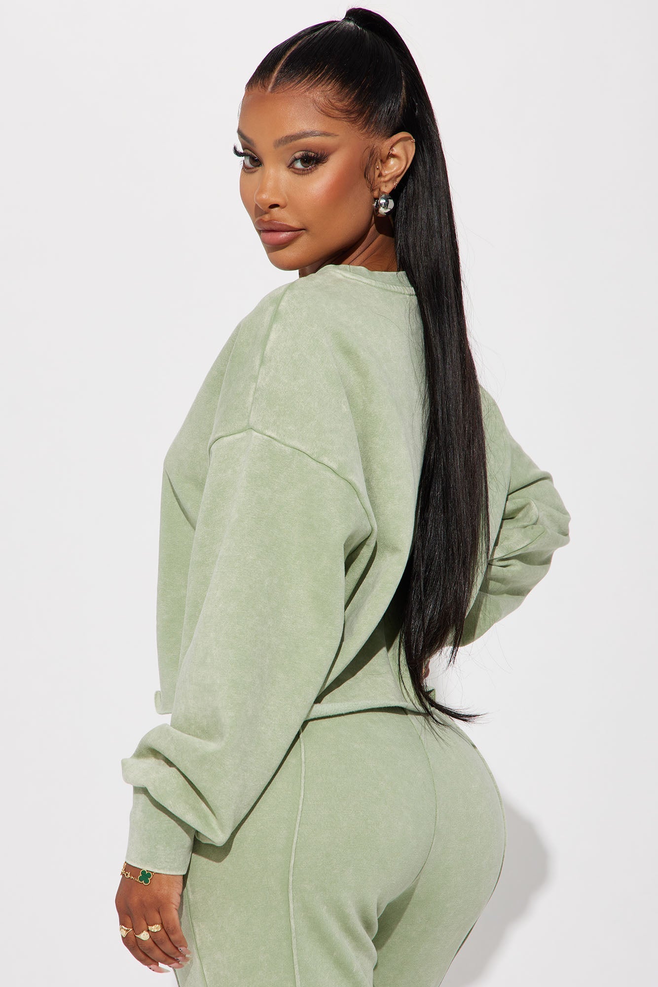 Chill Out Lounge Sweatshirt - Sage