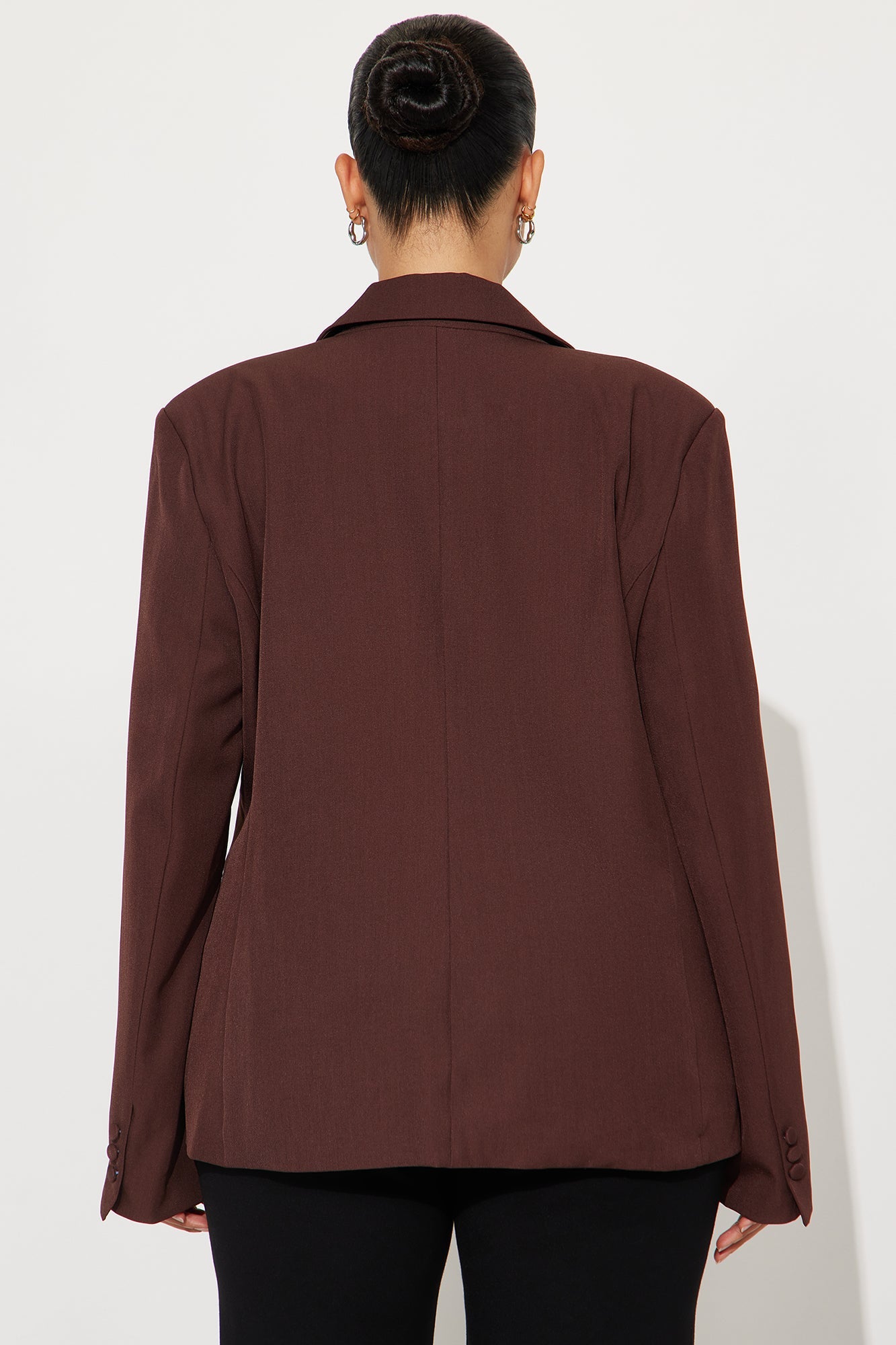 Breaking Even Blazer - Chocolate