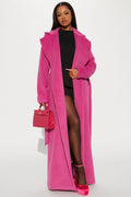 Soho Chic Coat - Pink