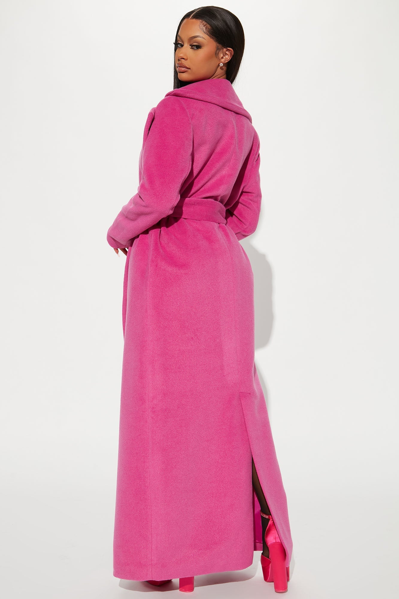 Soho Chic Coat - Pink