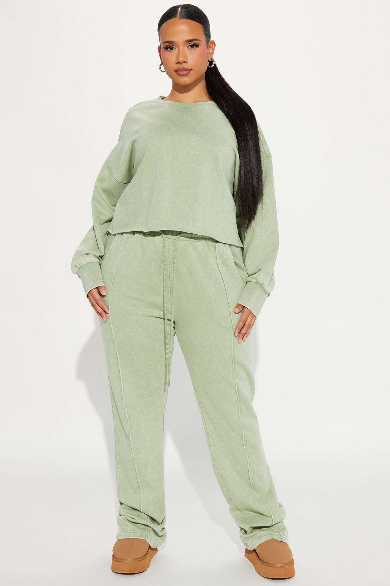 Chill Out Lounge Sweatshirt - Sage