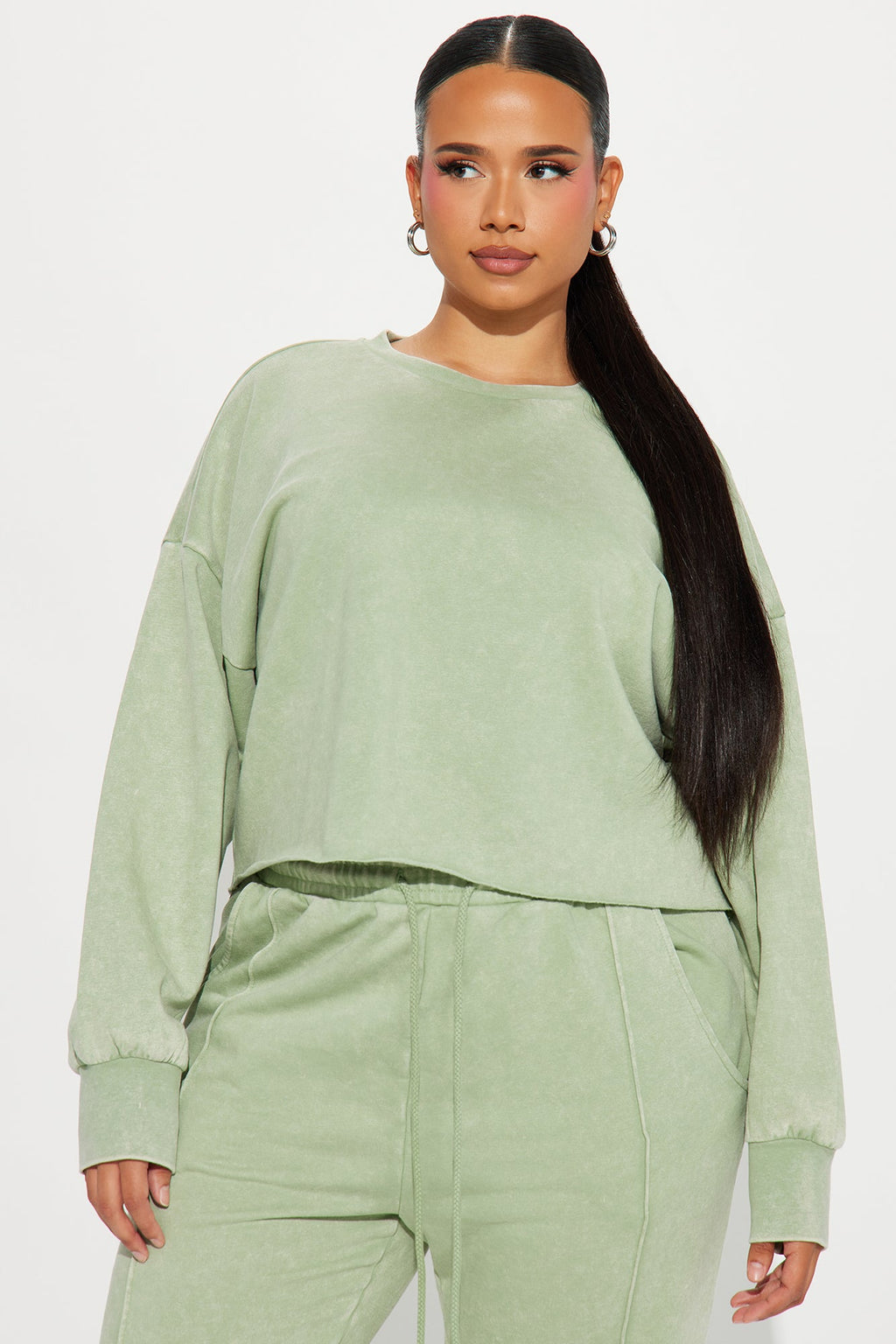 Chill Out Lounge Sweatshirt - Sage