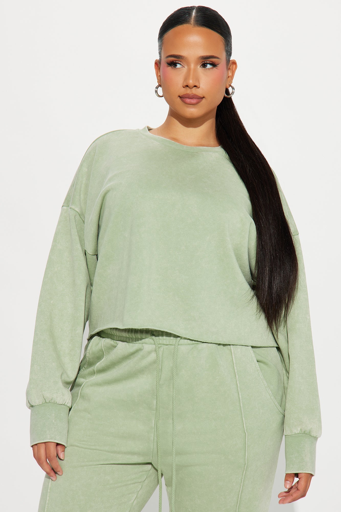 Chill Out Lounge Sweatshirt - Sage