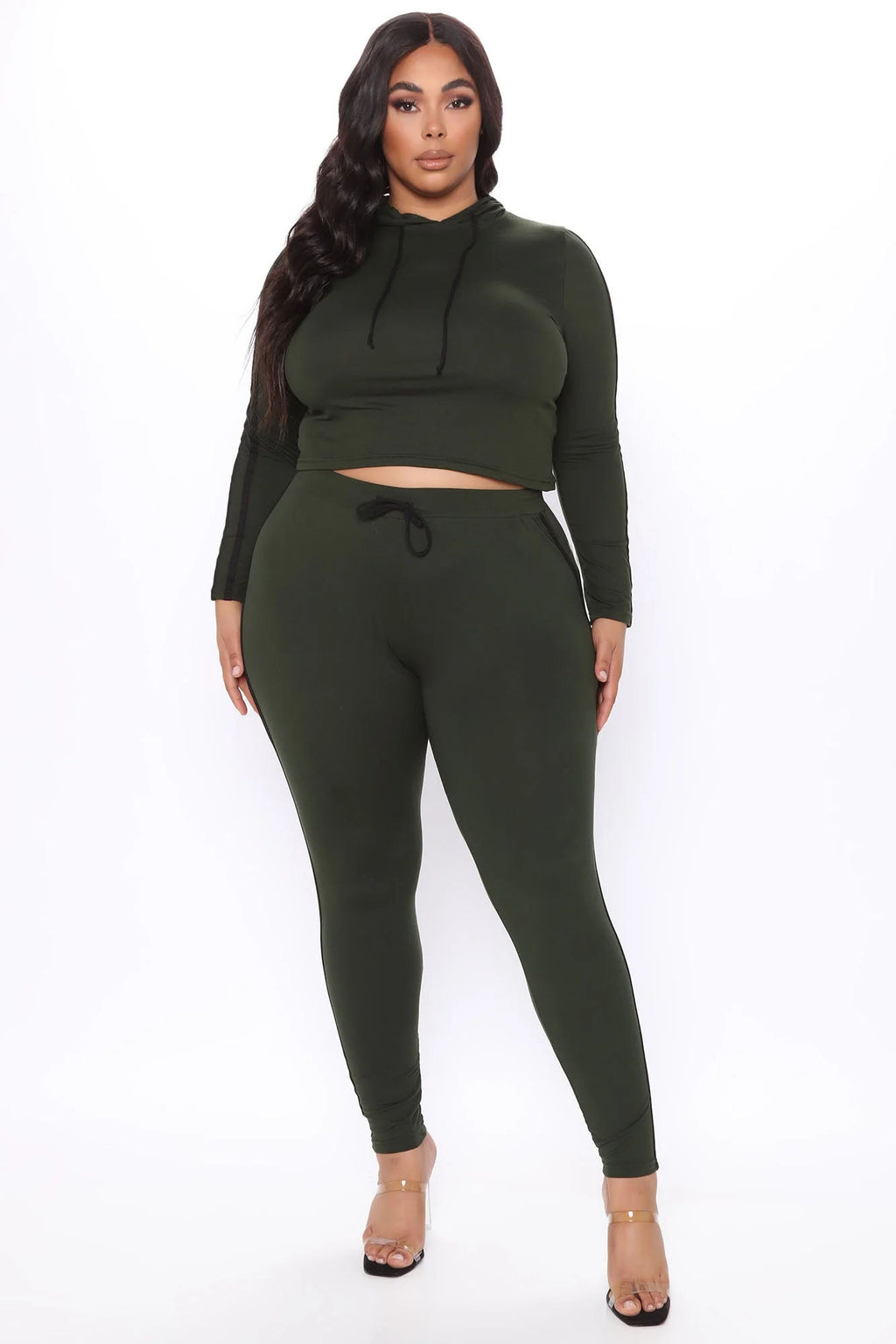 Tennis Courts III Set - Olive