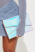 Try Me Iridescent Clutch - Iridescent