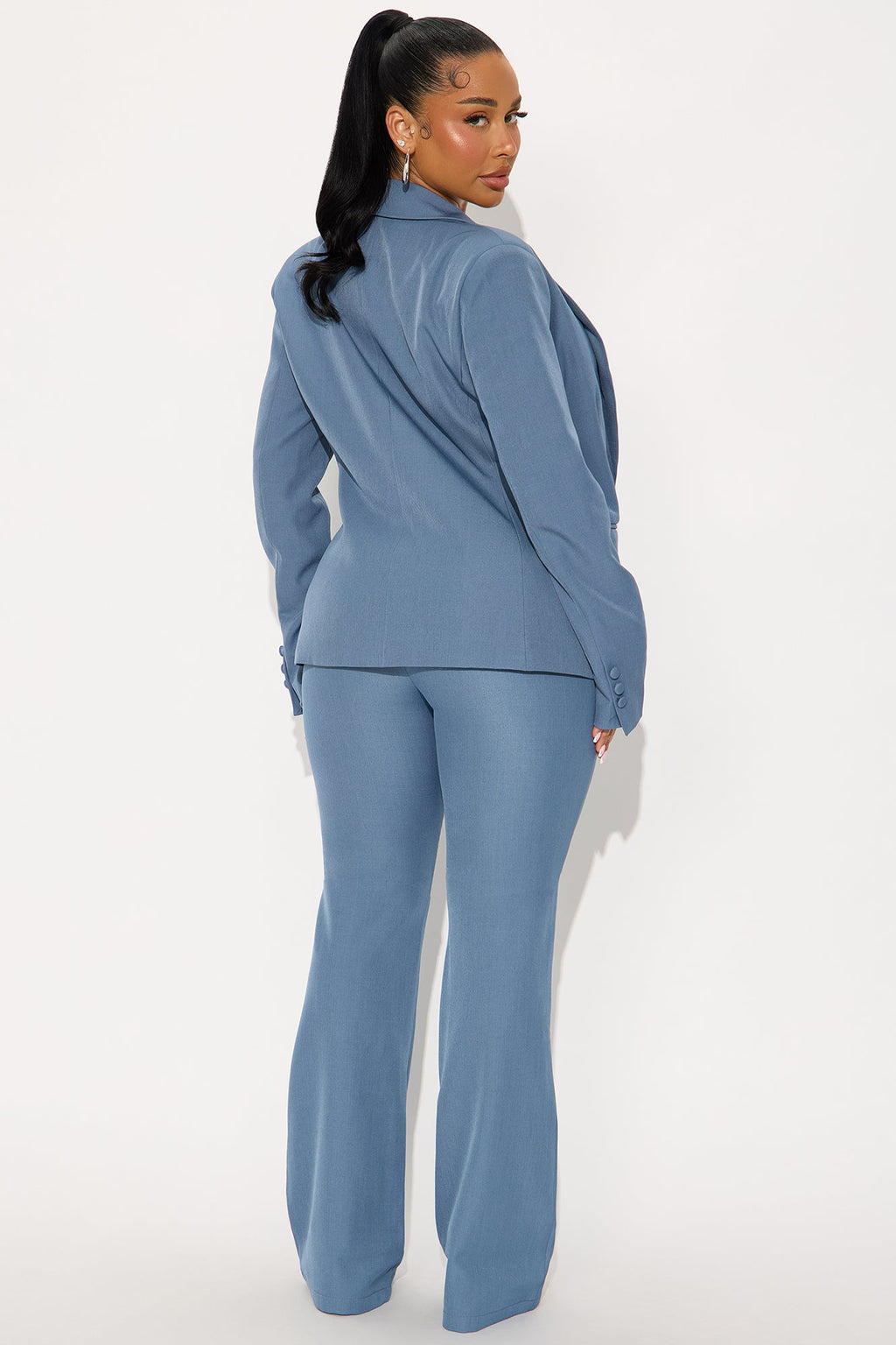 Breaking Even Blazer - Slate Blue