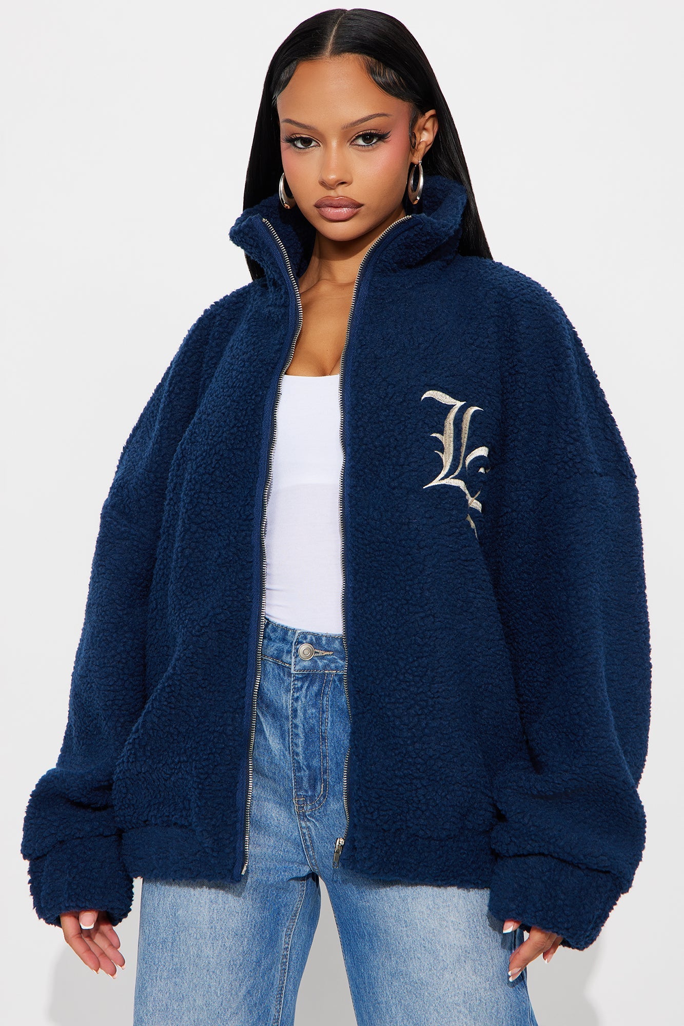 Los Angeles Worldwide Varsity Jacket - Blue