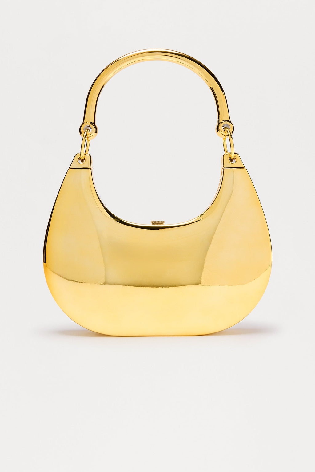 Molten Muse Metallic Handbag - Gold