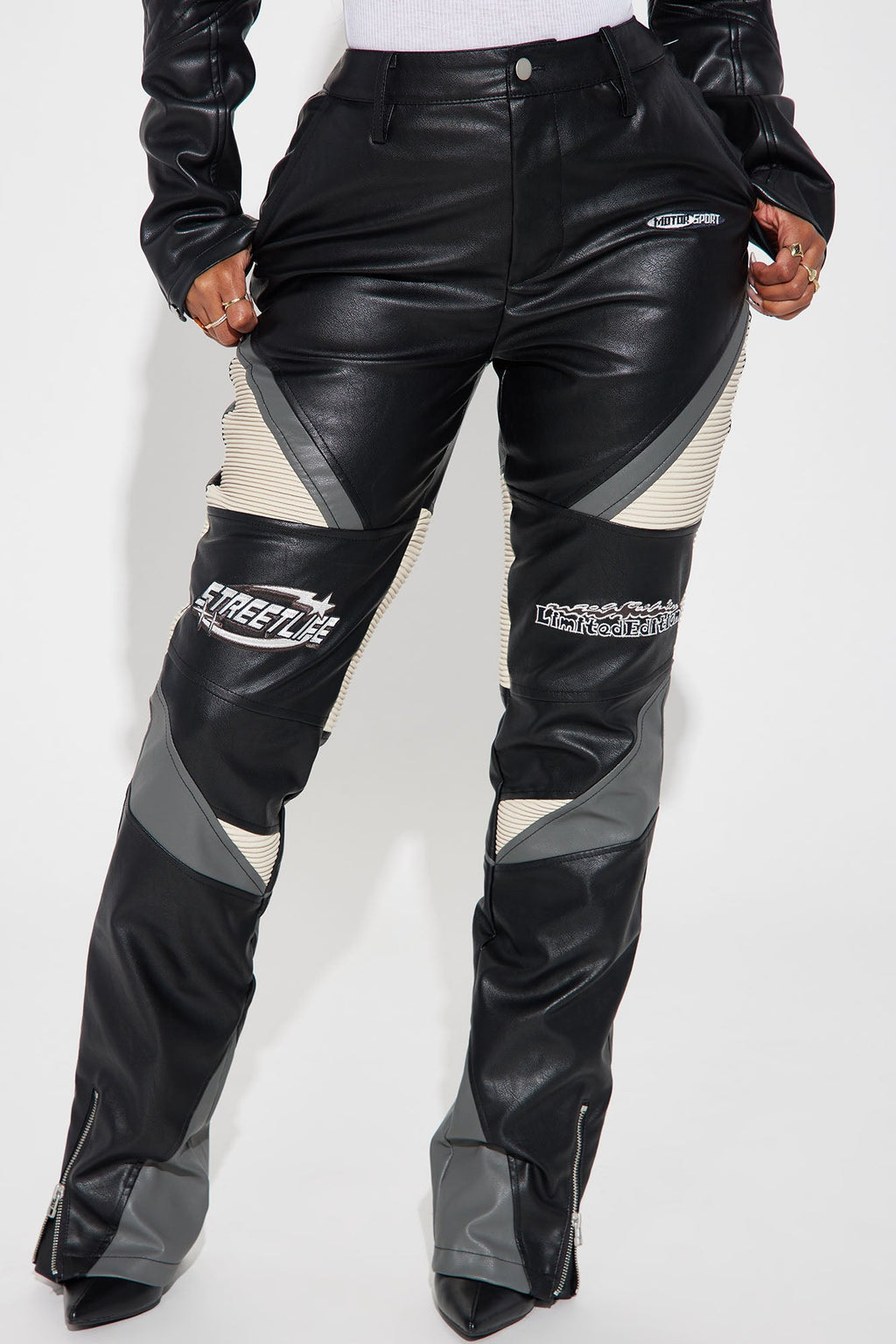 Lets Ride Moto Pant - Black/combo