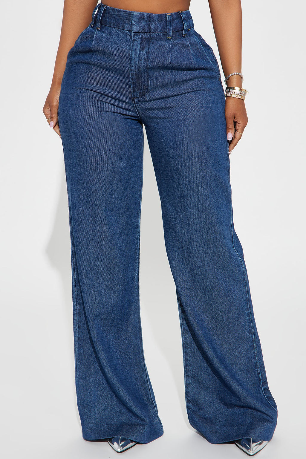 Can't Get Me Trouser Jeans - Dark Wash