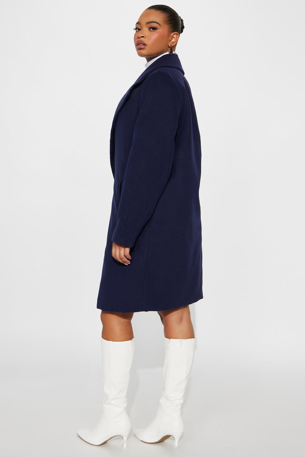 Upper East Side Coat - Midnight Blue