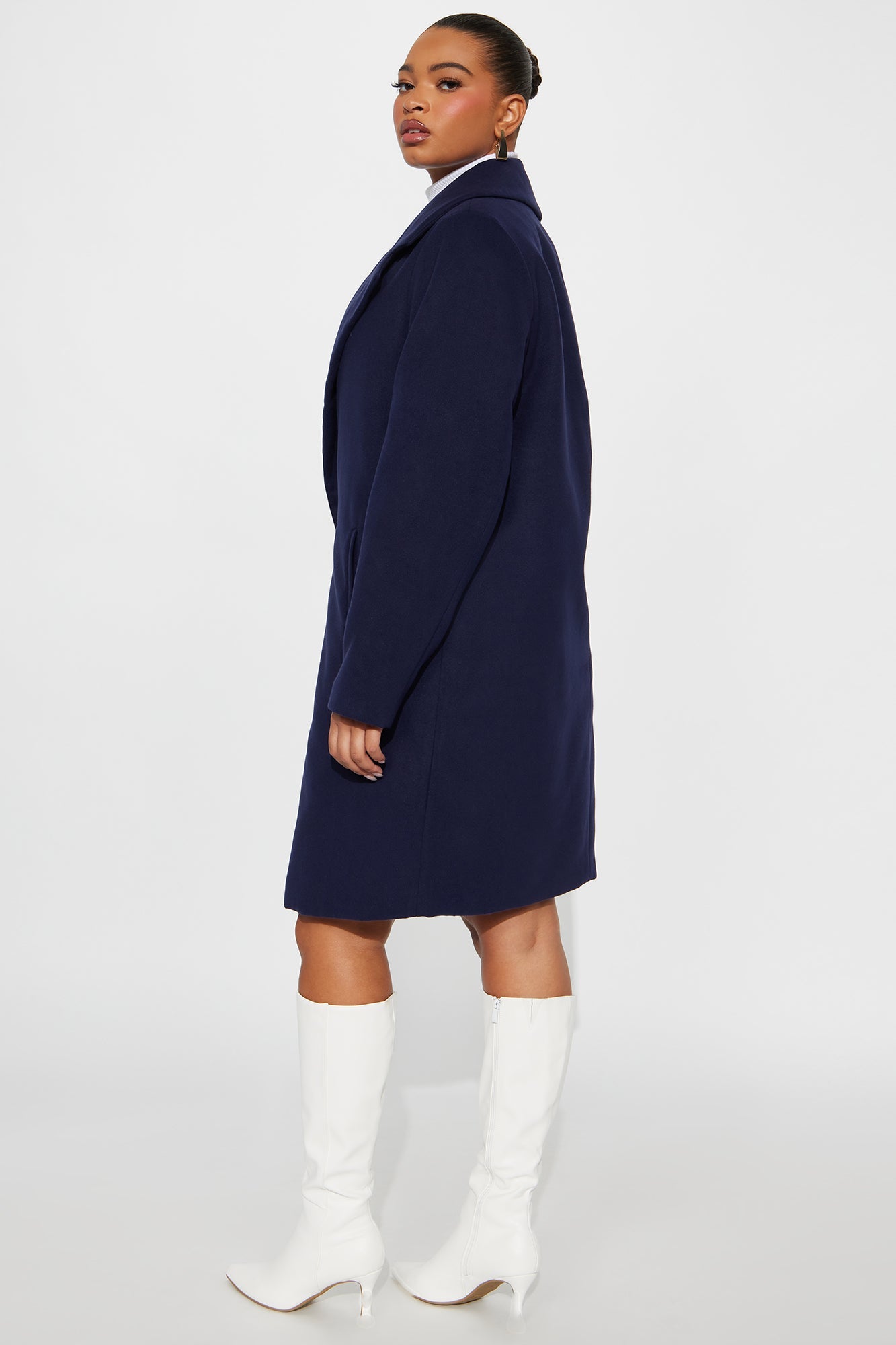 Upper East Side Coat - Midnight Blue