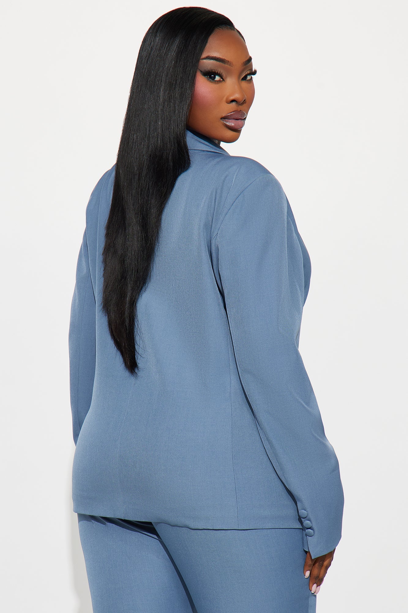 Breaking Even Blazer - Slate Blue