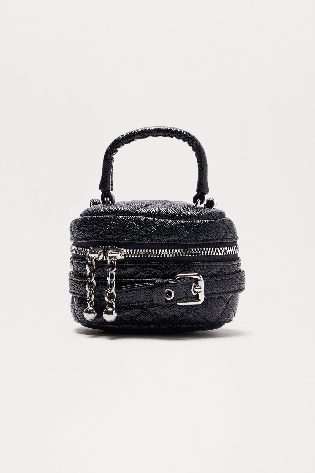 Buckle You Down Crossbody Bag - Black