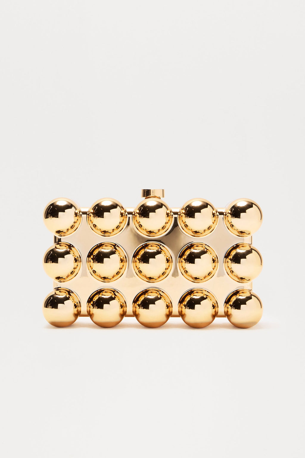 Betsey Bubble Clutch - Gold