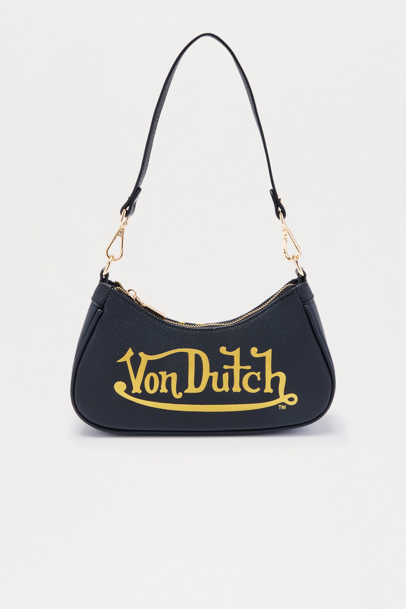 Velveteer Von Dutch Shoulder Bag - Black/Green