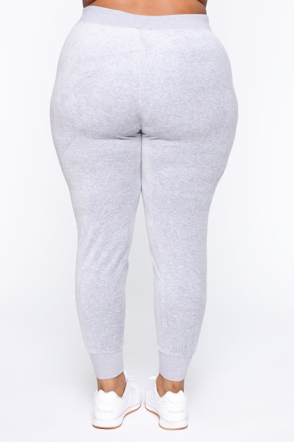 The Original Trendsetter Velour Set - Heather Grey